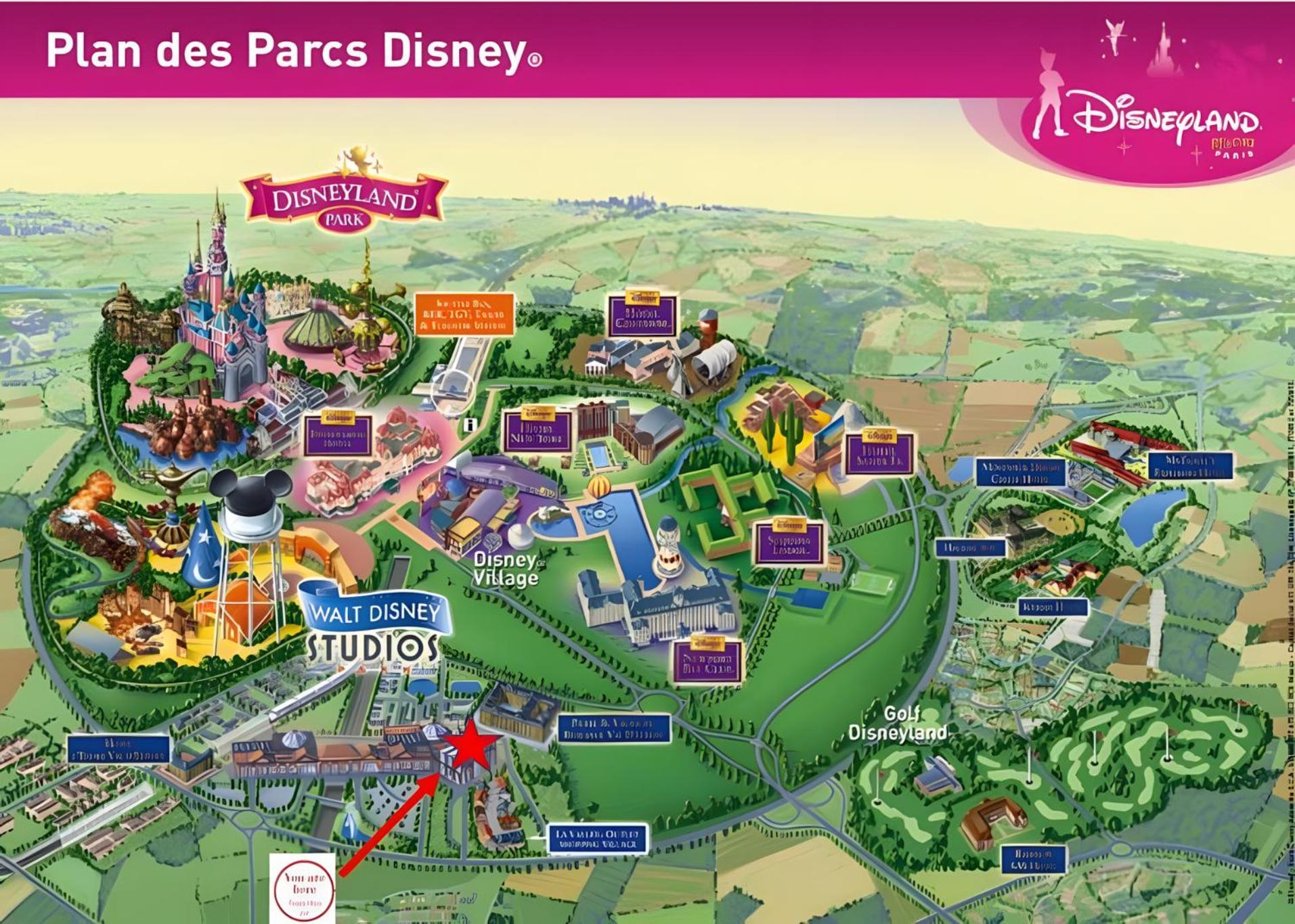 Place Toscane, 8p, Fibre Et Parking A Disneyland